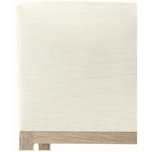 Chaise <span class=keywords><strong>de</strong></span> salle à manger <span class=keywords><strong>Morgan</strong></span> en tissu, taille personnalisable, chaise <span class=keywords><strong>de</strong></span> luxe - Chaise <span class=keywords><strong>de</strong></span> jardin en bois blanc confortable pour la maison, le salon - Product Image 4