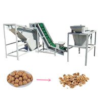 Vente professionnelle Noyer Machine Cracker Amande Petite Amande Décortiqueuse Séparation Machine