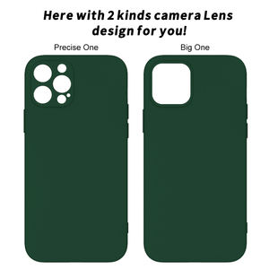 Funda de teléfono de silicona líquida en blanco con estampado de logotipo personalizado de lujo TENCHEN para IPhone para Samsung funda de teléfono de silicona - Product Image 6