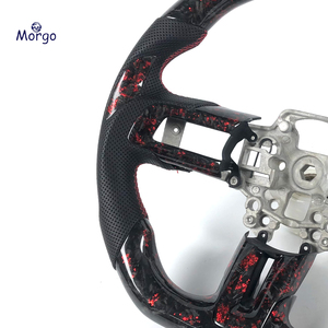 Volante Deportivo Morgo Personalizado de Fibra de Carbono y Cuero de 3 Radios y 40MM para Mustang 2015-2021 GT <span class=keywords><strong>Shelby</strong></span> Guangdong - Product Image 6