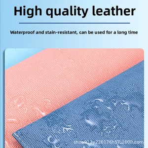 Maletín y Portadocumentos de Negocios Unisex A4 de Cuero Genuino Impermeable con Cierre Hermético en Stock - Product Image 3