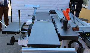 5 ב 1 נגרות שילוב מכונת שולחן מסור מילר Thicknesser פלנר Mortiser חדש - Product Image 6