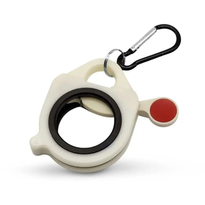 Organizador de bridas para cables, soporte de bridas de plástico fluorescente para almacenamiento, portátil, estable, 38mm de diámetro, anillo, llavero, piezas de herramientas de almacenamiento - Product Image 1