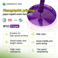 Encre flexographique à base d'eau, résistante à l'usure, aux couleurs vives, conçue pour l'impression sur papier essuie-tout