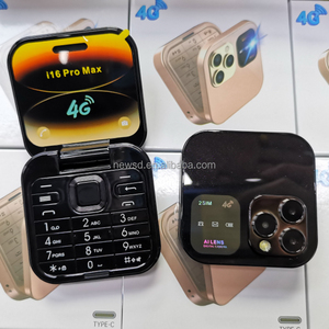 I16 Pro <strong>4G</strong> Dual SIM Card <strong>Flip</strong> Feature <strong>Phone</strong> 1.77" Screen Type-C Port Seniors <strong>Phone</strong> <strong>Cheap</strong> New Rear Camera - Product Image 6