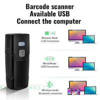 Escáner de Código de Barras Inalámbrico Mini JR CT3608X para Bluetooth Android, Universal Mini 2D con Interfaz USB, en Stock