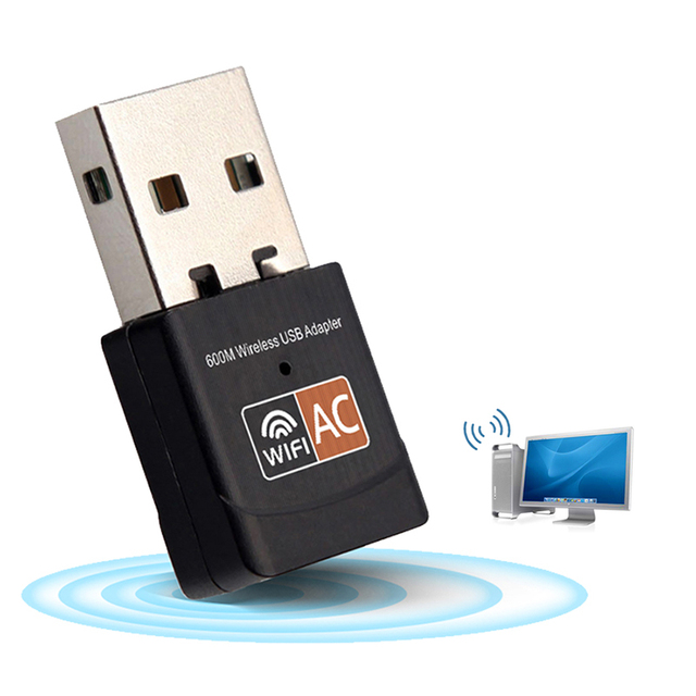 Internal Mini USB Wireless Adapter 600Mbps Speed for Windows 7/8/11 in Stock
