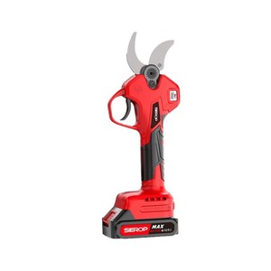 Blade Red/<b>Black</b> Safety Pruning Shear Brushless Motor 20mm Cutting Capacity Battery-Powered Ambidextrous Steel - Product Image 2