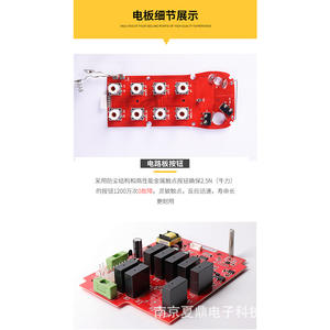 Control Remoto Inalámbrico Industrial LCC Q200Q400Q600Q602 con Código de Aprendizaje, Transmisor Único para Polipastos Eléctricos, Grúas y Elevadores - Product Image 2