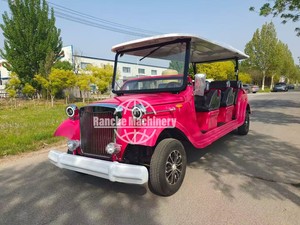 รถกอล์ฟไฟฟ้าแบบคลาสสิก 8 ที่นั่ง สำหรับการเดินทางและเที่ยวชมสถานที่ - Product Image 3