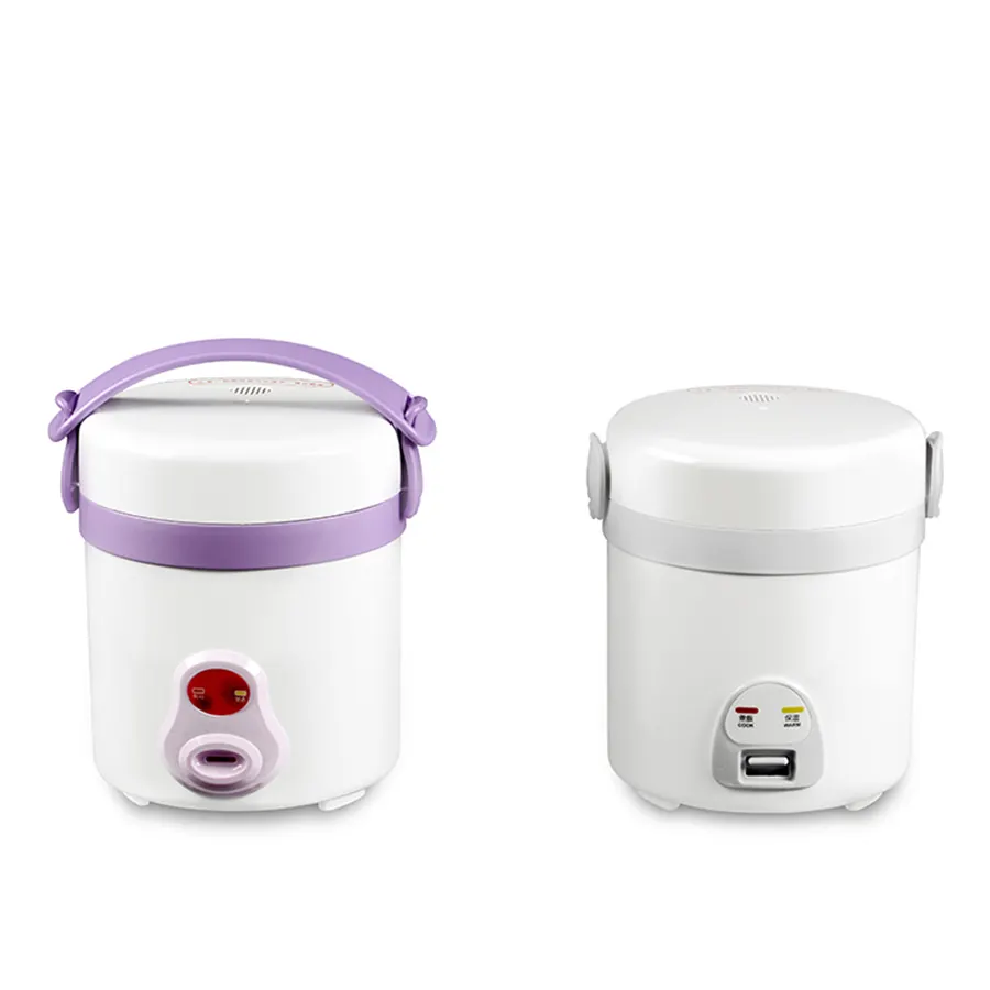 Single 0.3L Electric Automatic Small Heating Rice Cooker Smart Mini Rice Cooker For Camping
