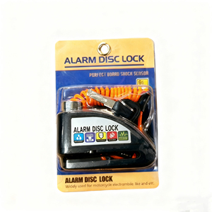 Antivol Moto Étanchéité Système d'Alarme 110 dB Verrou de Disque avec Câble Antivol Vélo Haute Décibel et Alarme Antivol Pour Moto - Product Image 1
