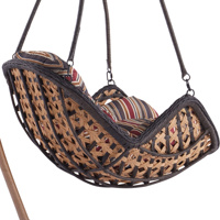 Personnalisé extérieur en rotin suspendu balançoire chaise pratique chaise oeuf mobilier d'extérieur balançoire d'extérieur