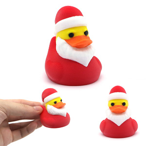 Popular Modelo de Pato Navideño en Miniatura Impreso en 3D, Juguete para Fiestas, Impresión 3D Personalizada, Artículo Decorativo Navideño para Escritorio, Regalo Creativo - Product Image 1