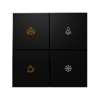 Système domotique KNX EU Smart Home Appliances Contrôleur de commutateur intelligent Tuya Knx Smart Home System 1/2/3/4 gang