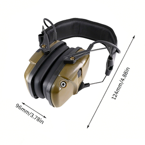 Casque tactique anti-bruit ET-EF100 pour la <span class=keywords><strong>chasse</strong></span> et le tir, compatible avec les radios <span class=keywords><strong>Kenwood</strong></span> à 2 broches - Product Image 6