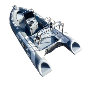 2025 ans Chine 15FT <span class=keywords><strong>Hypalon</strong></span> Pêche Bateau gonflable rigide bon marché à vendre - Product Image 1