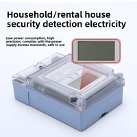 Compteur d'énergie électrique intelligent ELEWISE DDSY à prépaiement par carte, monophasé, deux fils, télécommande, rechargeable 10A
