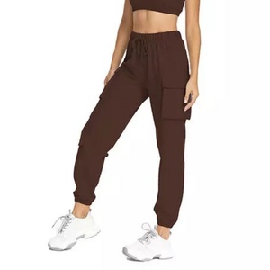 Pantalones Deportivos Holgados de Cintura Alta con Cordón para Mujer, Pantalones de Chándal Cómodos para Hacer Ejercicio al Aire Libre, Pantalones Deportivos Holgados para Mujer - Product Image 6