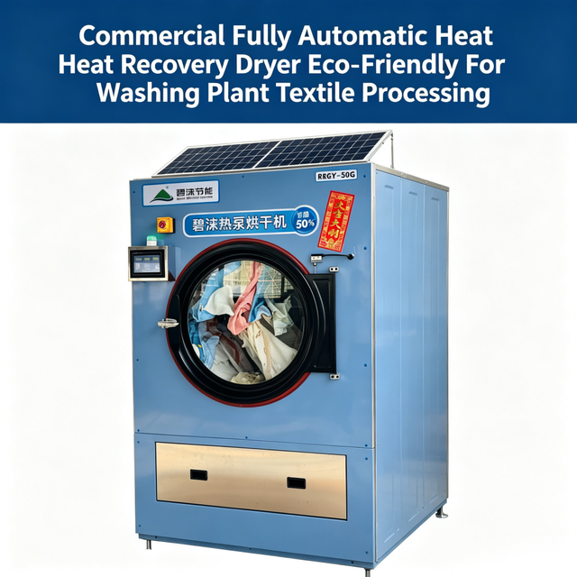 50kg Ultra High Temperature Operating Clothes Dryer Heavy Duty Textile Garment Drying Machine