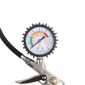 Wzauto Draagbaar Gereedschap Bandenspanningsmeter Auto Bandenspanningsmeter Vullen Luchtpistool Met Zware Rubberen Slang - Product Image 5