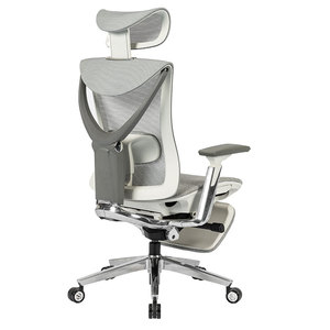 China Manufacturer Swivel Office Chair 4D Armrest High Back Executive <strong>Ergonomic</strong> Mesh Chair With Footrest - Product Image 5