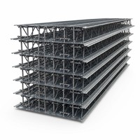 Plateau de treillis en acier galvanisé Zhenpeng TD6-150 pour le renforcement du béton et les structures en acier à grande portée