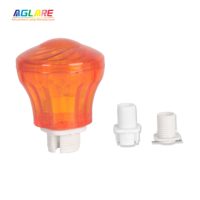Abat-jour LED pour parc d'attractions au design moderne, étanche, en plastique cabochon, base E10 E14