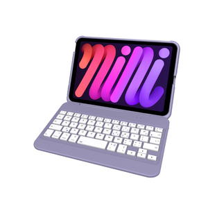 Coque de clavier détachable personnalisée en gros pour <span class=keywords><strong>iPad</strong></span> <span class=keywords><strong>mini</strong></span> 6/7, housse de tablette sans fil avec pavé tactile - Product Image 2