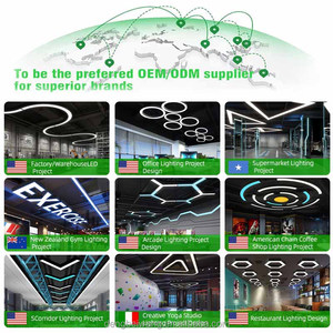 Vòng trong nhà Bắc Âu Hiện Đại Đèn Trần sang trọng vàng đen LED treo đèn nhà văn phòng Đèn chùm tròn ánh sáng mặt dây chuyền - Product Image 4