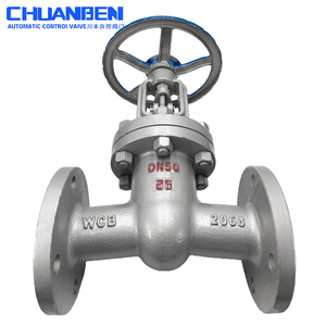 Литой стальной фланец запорный клапан ручной работы - Product Image 4