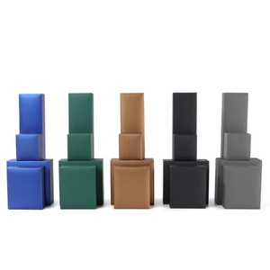 Custom Logo PU Leather Velvet & Paper Rectangle Jewelry <b>Box</b> Modern Style <b>Cheap</b> <b>Gift</b> Packaging - Product Image 6