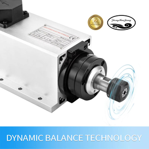 Kit de Motor de Husillo CNC Profesional de 3KW ER20 Refrigerado por Aire con Inversor VFD de 18000 rpm para Router CNC, Grabado, Fresado y Perforación - Product Image 3