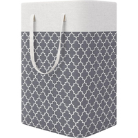 Grand panier à linge en tissu pliable, panier à linge autoportant avec poignées robustes, organisateur de rangement multi-usages pour la chambre à coucher