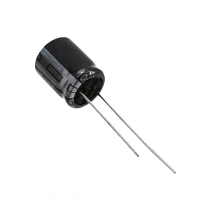 ตัวแทนจำหน่ายอย่างเป็นทางการ คาปาซิเตอร์อะลูมิเนียม 22UF 20% 160V แบบขาเสียบ ECA-2CHG220 22 ยูเอฟ - Product Image 1