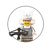 Figuras de Acción Samurai Mini WM964-WM999, Guerrero Japonés Antiguo, Asesino de la Noblesa, Juguete de Plástico, Regalos para Niños