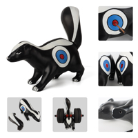 Cible de tir à l'arc 3D en mousse PU auto-réparante pour la chasse, avec piquets de sol, pour une pratique puissante de la chasse et du tir en extérieur