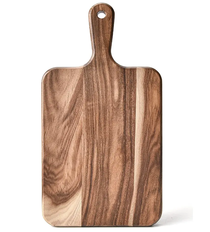 Wholesale Acacia Wood Cutting Board Wooden Kitchen Cutting Board for Meat Cheese Bread Vegetables &Fruits