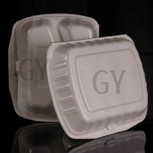Boîtes alimentaires, contenants pour services de restauration, contenants à emporter pour restaurants, emballages pour restauration rapide, contenants en mousse, emballages en mousse, boîtes en mousse à emporter - Product Image 1