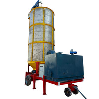 Séchoir à Grains Complet : Système de Séchage avec Moteur et Composants Essentiels, Longue Durée de Vie, Idéal pour l'Agriculture (Maïs, Riz, Blé)