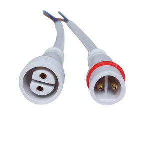 户外照明发光二极管护栏洗墙灯220伏快速公母2 * 0.75毫米防水连接电源线束电缆 - Product Image 3