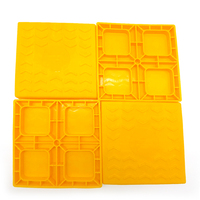 Plaquettes de nivellement RV robustes, blocs de cric empilables, coussinets de cric RV pour remorques de voyage camping-car