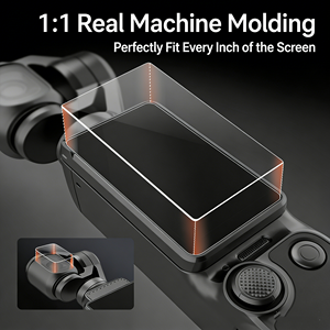 Verre trempé AR pour DJI Osmo action3/4/5Pro, Film d'affichage LCD Ultra HD 9H, protection d'écran pour objectif de caméra, anti-rayures - Product Image 3