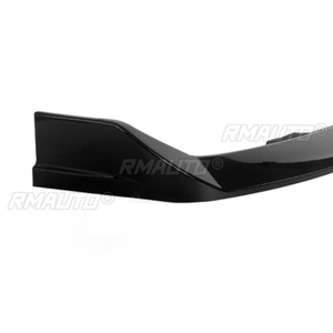 Car Front Bumper Lip Spoiler for Audi Q5 SQ5 MK2 LCI 2021 2022 2023 Gloss Black Front Bumper Protector Lower Blade <b>Splitter</b> - Product Image 3