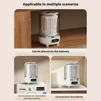 Smart Mini Portable Fully Automatic Top Load 3kg Washing Machine Spin Dry Household Use Energy Efficient Class a