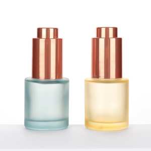 Flacons compte-gouttes en verre à bouton-poussoir de couleur 20ml 30ml <span class=keywords><strong>pour</strong></span> sérum parfum huile essentielle huiles de <span class=keywords><strong>barbe</strong></span> - Product Image 6