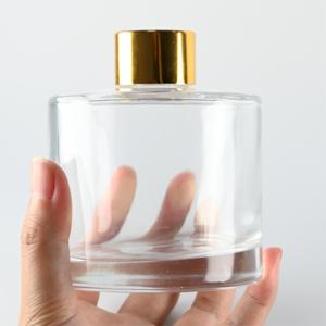 Tùy chỉnh 50ml 100ml 150ml 200ml hổ phách sậy khuếch tán chai thủy tinh trong suốt hương liệu sậy khuếch tán chai thiết lập với hộp - Product Image 5