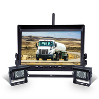 Caméra sans fil arrière arrière voiture caméra 1080P sans fil moniteur voiture Van camion IR inversion caméra de recul vue arrière système de sécurité