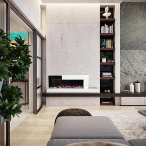 Riscaldatore in stile americano simulazione decorazione a carbone di fiamma casa soggiorno caminetto armadio nucleo caminetto a forma di L <span class=keywords><strong>camino</strong></span> elettronico - Product Image 3