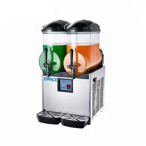 Hot koop frozen ice beste commerciële 2 kom slush machine